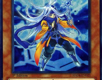 Warlock of the Ice Barrier [HA04-EN023] Super Rare Online Hot Sale