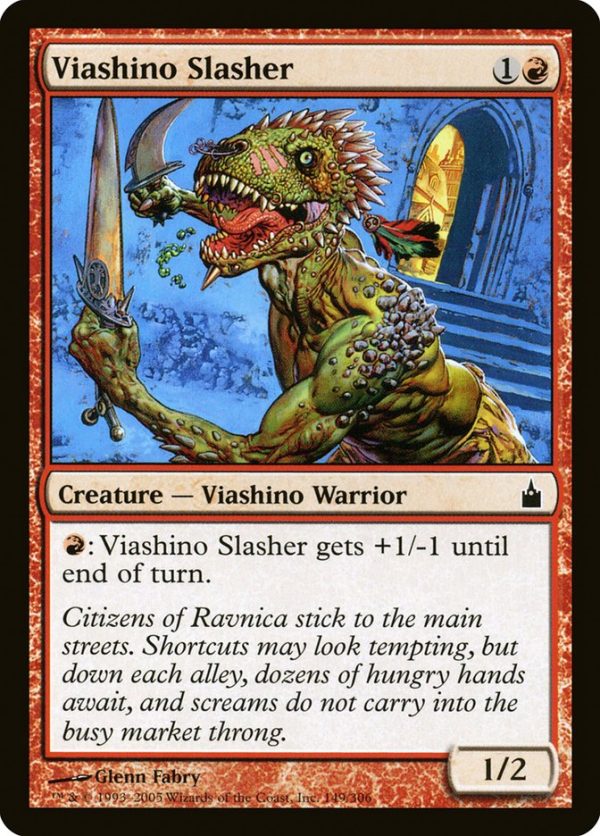 Viashino Slasher [Ravnica: City of Guilds] Sale