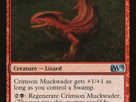 Crimson Muckwader [Magic 2013] Sale