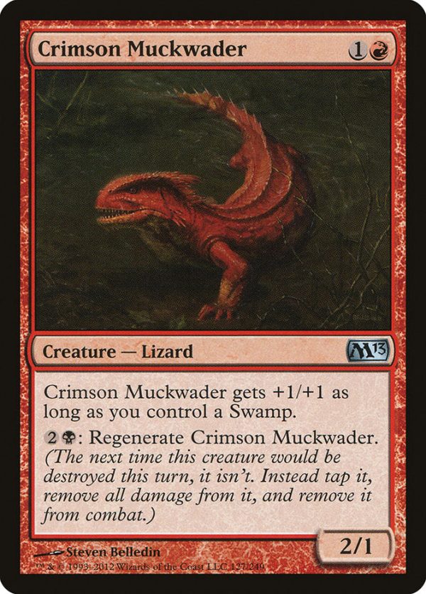 Crimson Muckwader [Magic 2013] Sale