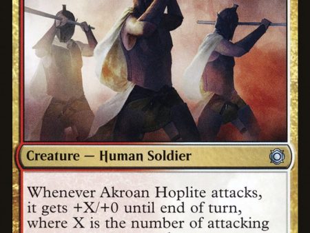 Akroan Hoplite [Conspiracy: Take the Crown] Online