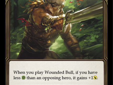 Wounded Bull (Red) [U-WTR200] Unlimited Rainbow Foil For Discount