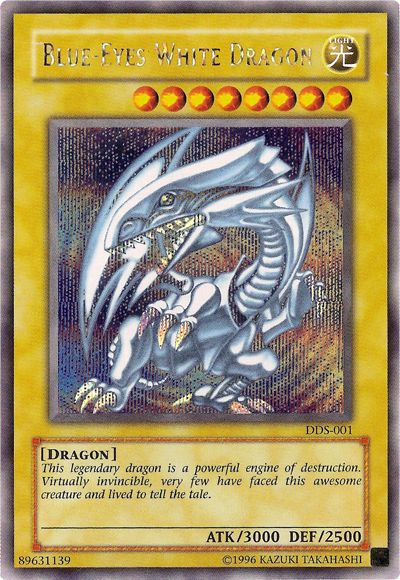 Blue-Eyes White Dragon (Dark Duel Stories) [DDS-001] Secret Rare Sale