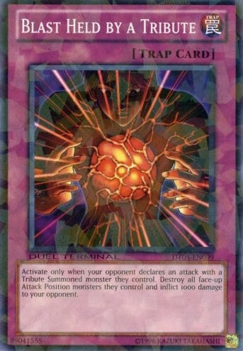 Blast Held by a Tribute [DT05-EN099] Common For Cheap