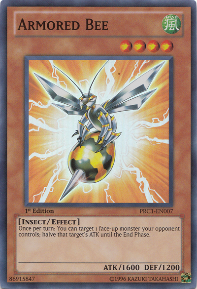 Armored Bee [PRC1-EN007] Super Rare on Sale