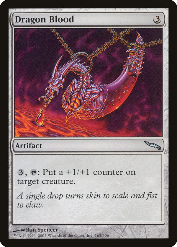 Dragon Blood [Mirrodin] For Cheap