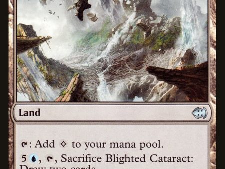 Blighted Cataract [Duel Decks: Merfolk vs. Goblins] Sale