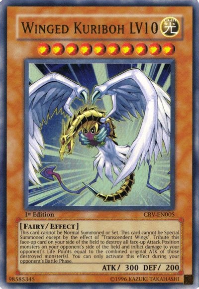 Winged Kuriboh LV10 [CRV-EN005] Ultra Rare Online now