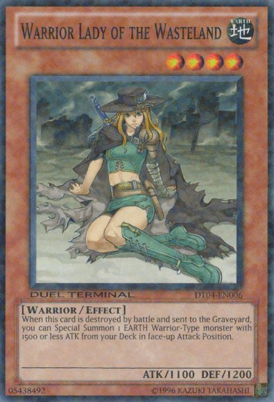 Warrior Lady of the Wasteland [DT04-EN006] Common Cheap