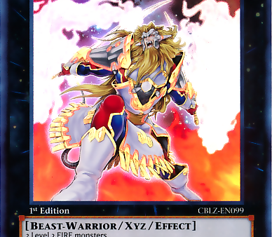 Brotherhood of the Fire Fist - Lion Emperor [CBLZ-EN099] Super Rare Cheap