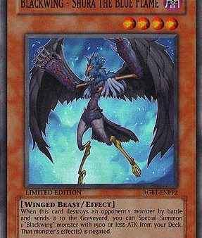 Blackwing - Shura the Blue Flame [RGBT-ENPP2] Super Rare Discount