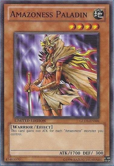 Amazoness Paladin [GLD3-EN004] Common For Discount