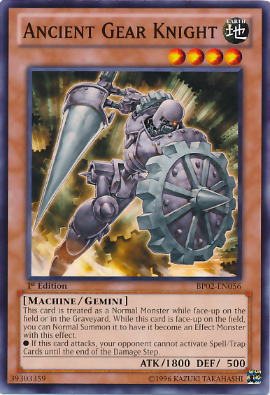 Ancient Gear Knight [BP02-EN056] Common Cheap