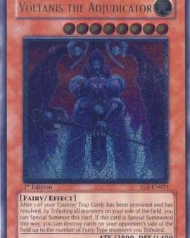 Voltanis the Adjudicator [EOJ-EN023] Ultimate Rare on Sale