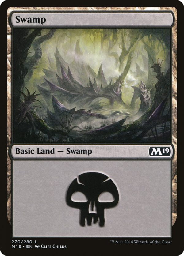 Swamp (270) [Core Set 2019] For Sale