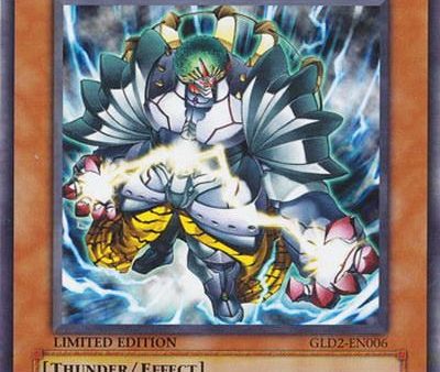 Zaborg the Thunder Monarch [GLD2-EN006] Common For Discount