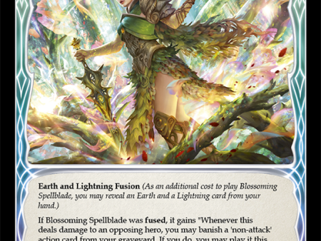 Blossoming Spellblade [ELE064] (Tales of Aria)  1st Edition Rainbow Foil Online Hot Sale