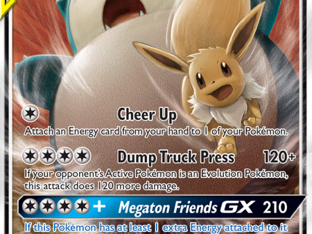 Eevee & Snorlax GX (120 181) [Sun & Moon: Team Up] Online now