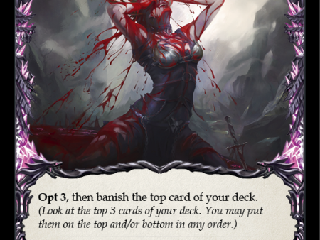 Blood Tribute (Red) [MON215-RF] 1st Edition Rainbow Foil For Sale