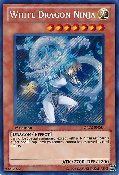 White Dragon Ninja [ORCS-EN084] Secret Rare Online now