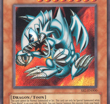 Blue-Eyes Toon Dragon [SRL-EN000] Secret Rare Hot on Sale