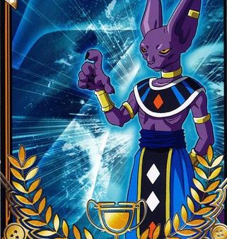 DBSCG Championship 2019 Warrior (Merit Card) - Universe 7  Beerus  (7) [Tournament Promotion Cards] on Sale