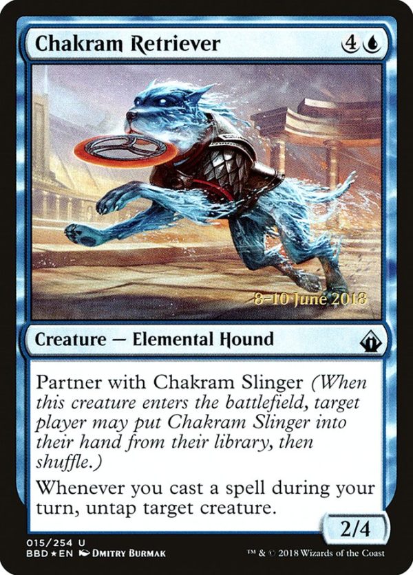 Chakram Retriever (Prerelease) [Battlebond Promos] Discount