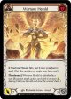 Wartune Herald (Red) [MON026-RF] 1st Edition Rainbow Foil Hot on Sale