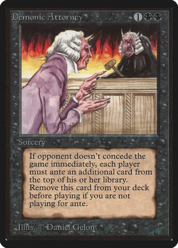 Demonic Attorney [Beta Edition] Cheap