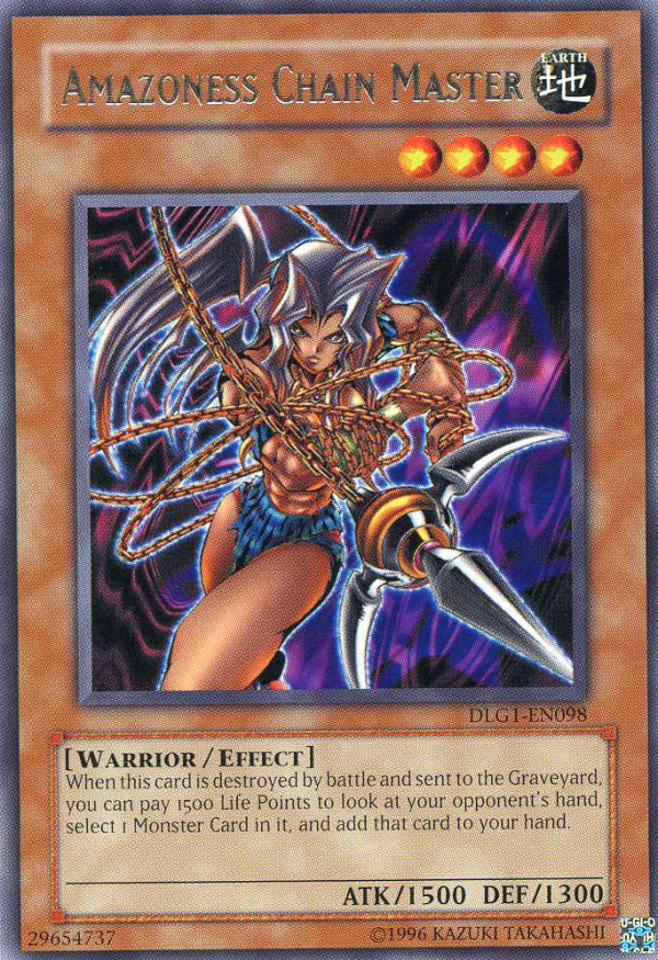 Amazoness Chain Master [DLG1-EN098] Rare Online Hot Sale