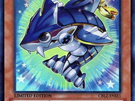 Wind-Up Shark [CBLZ-ENSE1] Super Rare Online now