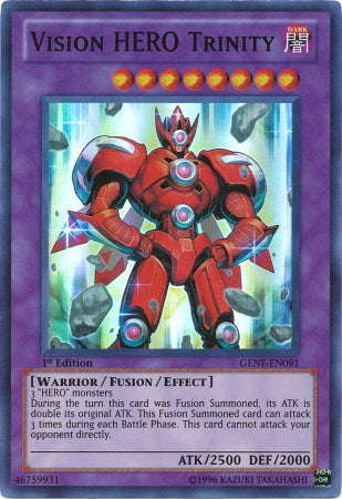 Vision Hero Trinity [GENF-EN091] Super Rare For Cheap