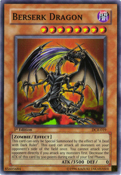 Berserk Dragon [DCR-019] Super Rare Cheap