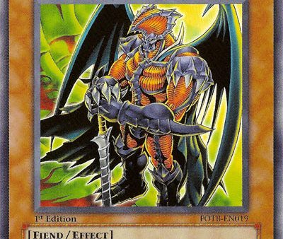 Archfiend General [FOTB-EN019] Rare Online Sale