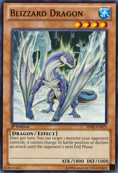 Blizzard Dragon [BP02-EN075] Common Fashion