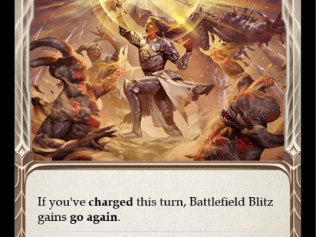 Battlefield Blitz (Blue) [U-MON038] Unlimited Normal For Discount