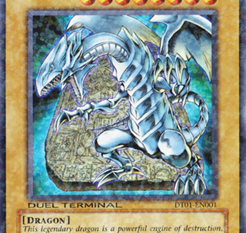 Blue-Eyes White Dragon [DT01-EN001] Super Rare For Cheap