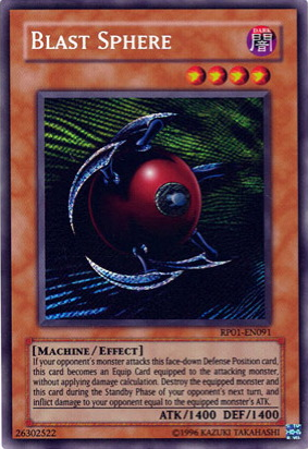 Blast Sphere [RP01-EN091] Secret Rare For Sale