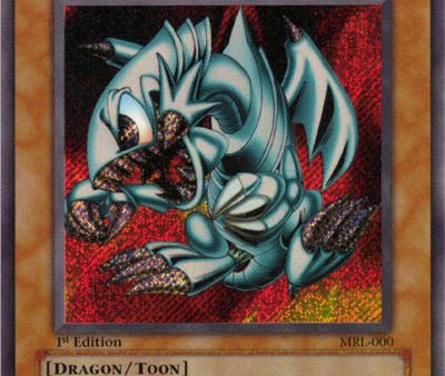 Blue-Eyes Toon Dragon [MRL-000] Secret Rare Supply