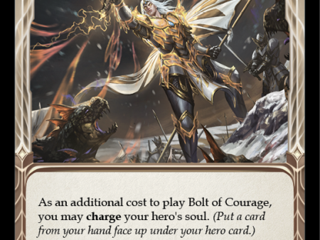 Bolt of Courage (Red) [MON042] 1st Edition Normal Cheap