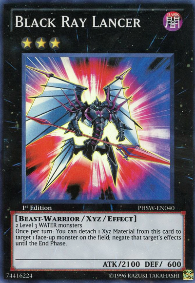 Black Ray Lancer [PHSW-EN040] Super Rare Sale