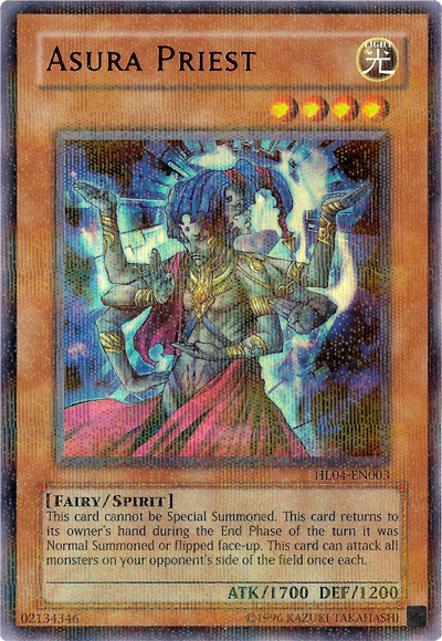 Asura Priest [HL04-EN003] Parallel Rare on Sale