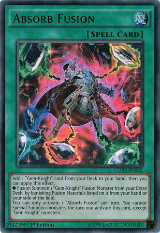 Absorb Fusion [CORE-EN092] Ultra Rare For Cheap