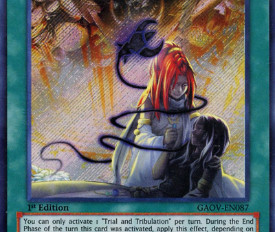 Trial and Tribulation [GAOV-EN087] Secret Rare Hot on Sale